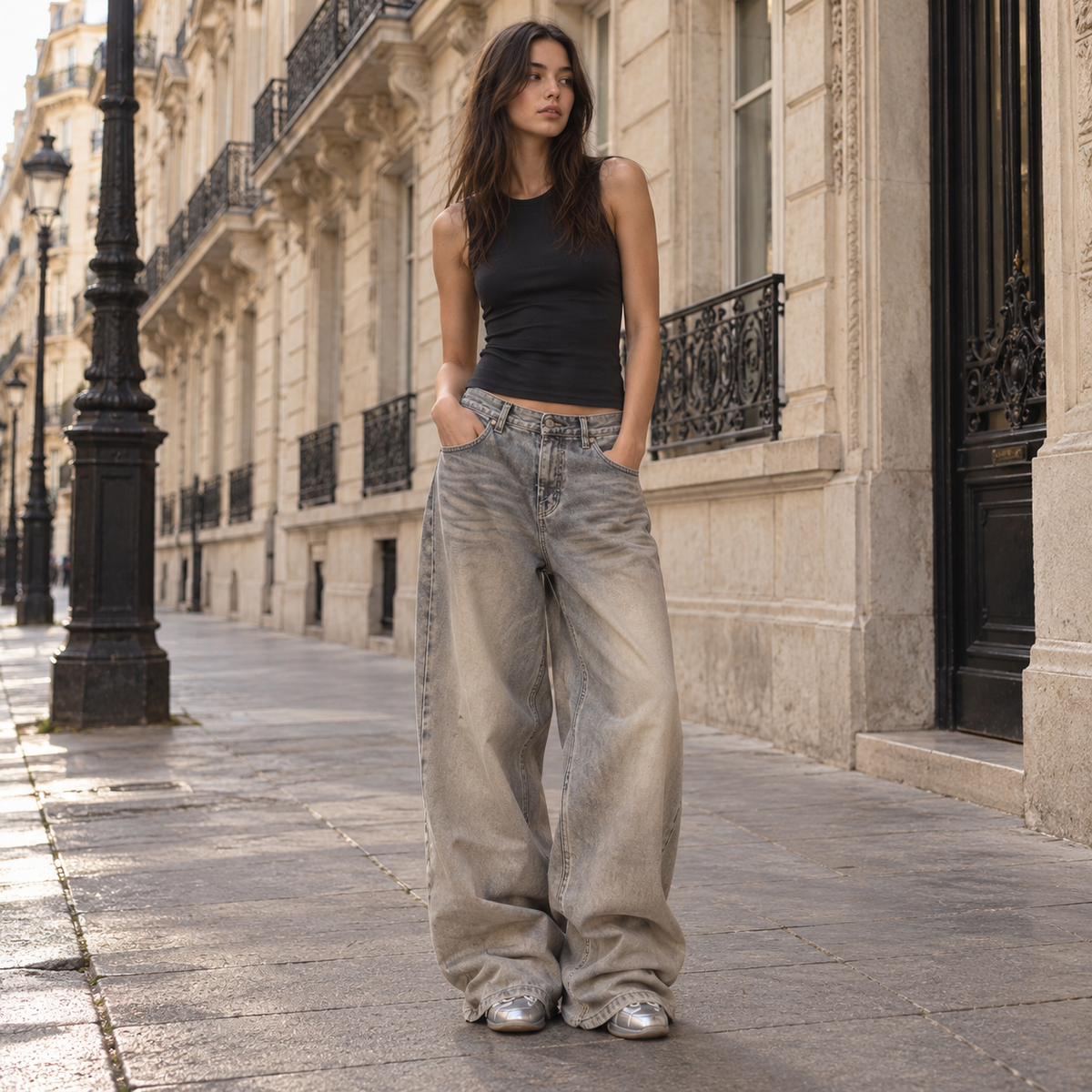 Jean cyan